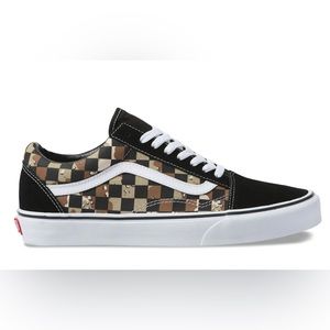 Vans Old Skool Checkerboard Desert Camo